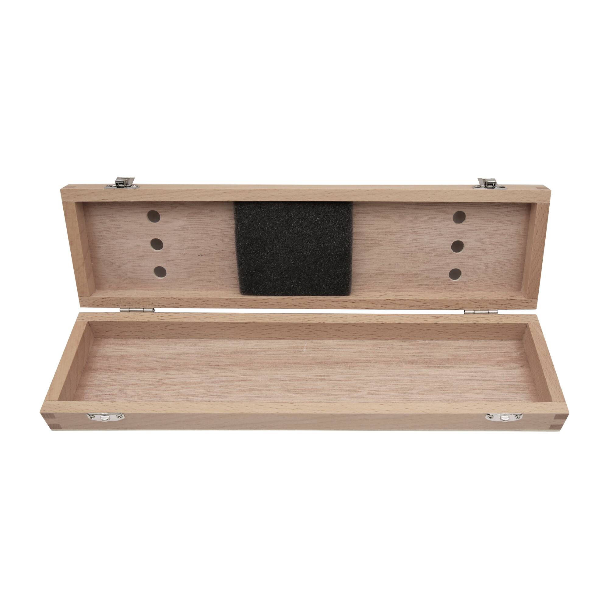 6 Pack: Small Wood Brush Box by Artist's Loft™